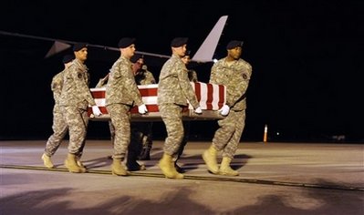 Media allowed to cover another casualty returning