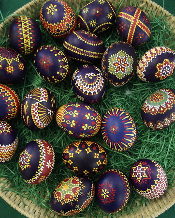 Beautiful Easter eggs