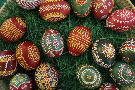 Beautiful Easter eggs