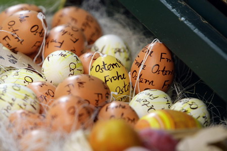 Beautiful Easter eggs