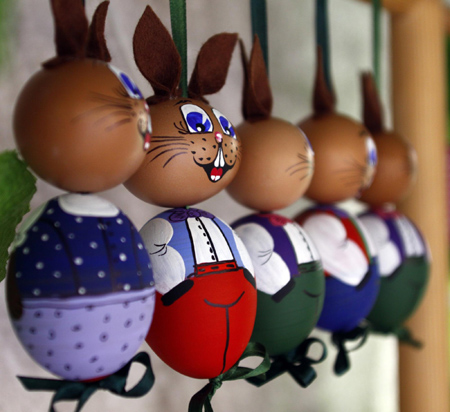 Beautiful Easter eggs