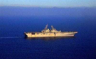 Officials: Navy has amphibious assault ship ready