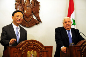 China FM makes proposal to boost Mideast peace