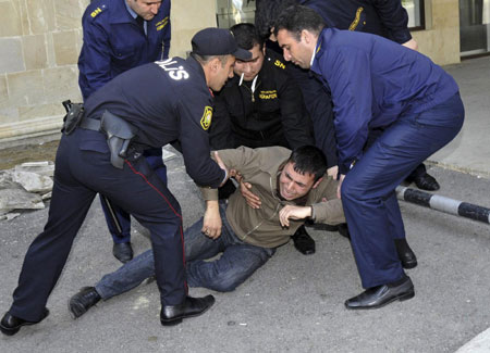 13 dead in Azeri college shooting