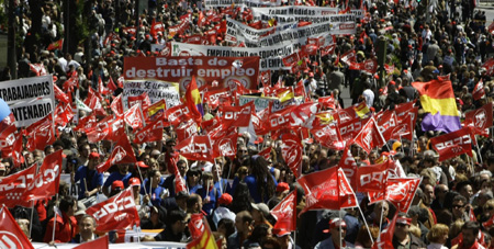 May Day sees world march