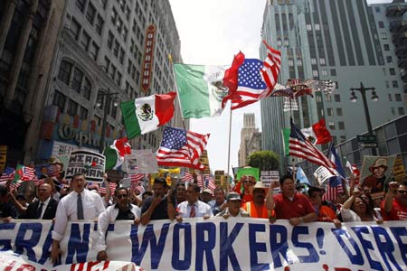 May Day sees world march
