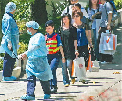 Chinese calm in face of flu