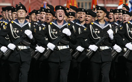 Medvedev says Russia will rebuff agression