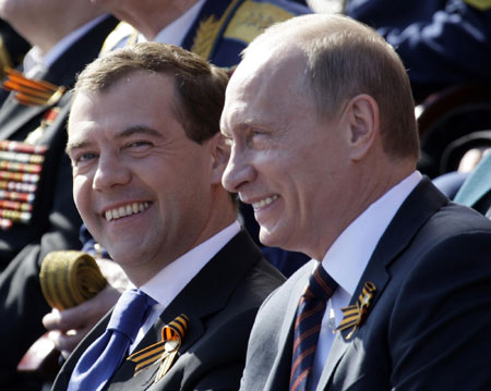 Medvedev says Russia will rebuff agression