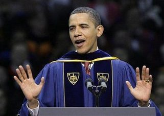 Obama calls for understanding in Notre Dame speech