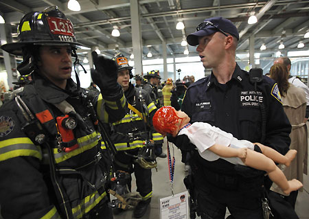 WTC emergency drill evokes memories of Sept. 11