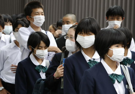 Japan reports 193 A(H1N1) flu cases
