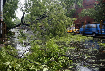 40 killed as cyclone hits India, Bangladesh