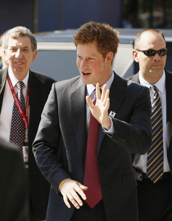 Prince Harry visits Harlem region in New York