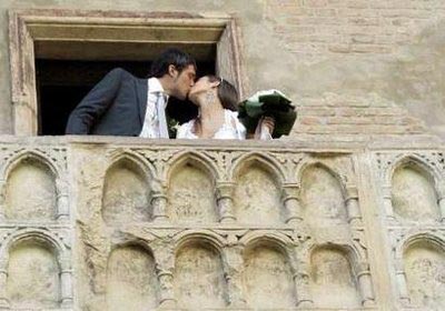 Italy: 1st wedding held at Juliet's presumed house