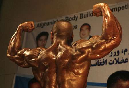 Muscle men vie for Mr Afghanistan Muscle men vie for Mr Afghanistan