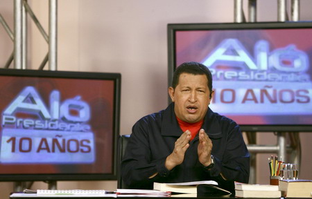 Chavez' marathon TV show cut short