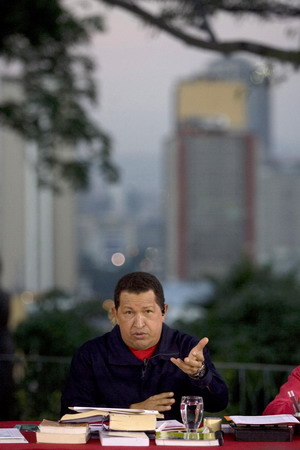 Chavez' marathon TV show cut short