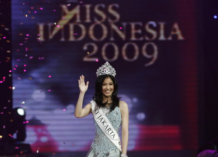 Miss Indonesia comes up in Jakarta