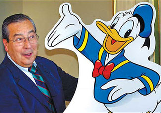 Donald Duck quacks his way to 75 years