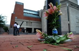 US museum shooter son slams father's 'cowardice'