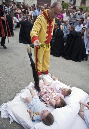 Corpus Christi celebrated in Spain