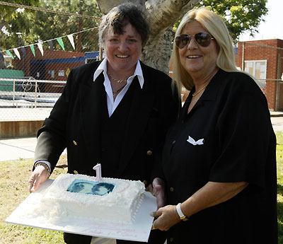 Jubilation muted on gay marriage anniversary