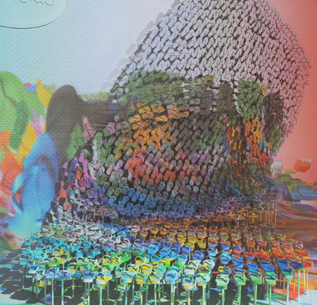 Artwork of slippers