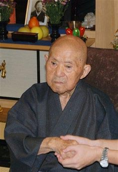 Official: World's oldest man dies at 113
