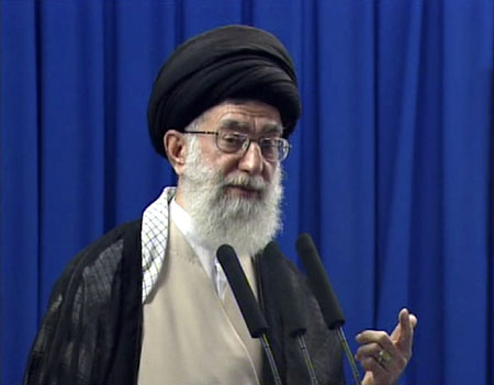 Iran's Khamenei demands halt to election protests