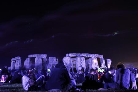 Summer solstice celebrated at the Stonehenge monument