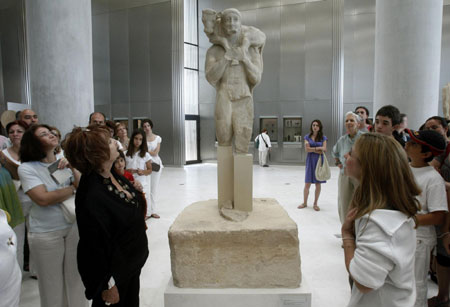 Athens opens new Acropolis Museum