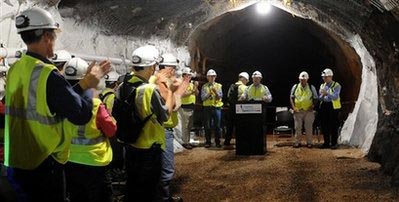 Work begins on world's deepest underground lab