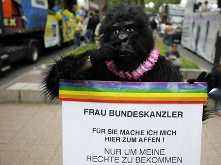 Christopher Street Day parade in Berlin