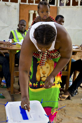 People of Guinea-Bissau vote for new president