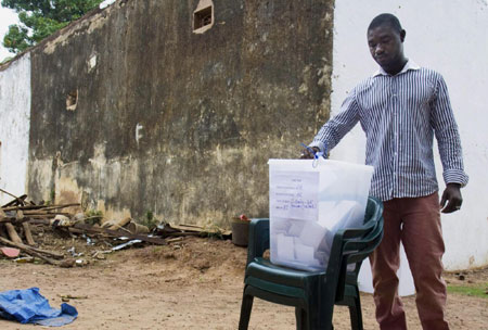 People of Guinea-Bissau vote for new president