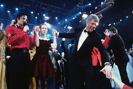 Michael Jackson withcelebrities