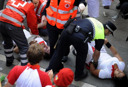 Man gored to death at Pamplona, 1st since '95