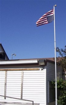 Dispute over flag protest erupts in Wisc. village