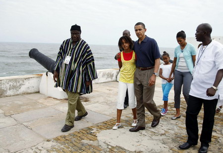 Obama's whirlwind Ghana trip