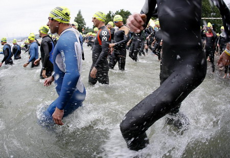 Ironman triathlon in Zurich