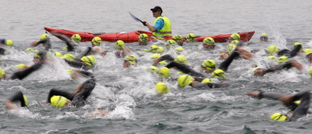 Ironman triathlon in Zurich
