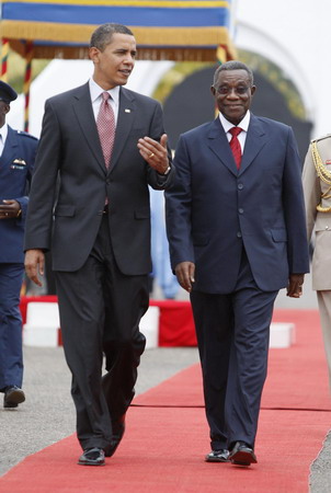 Obama's whirlwind Ghana trip