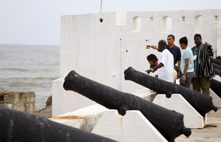 Obama's whirlwind Ghana trip