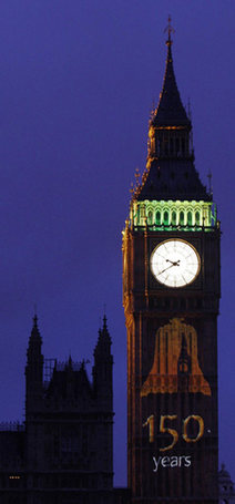 Big Ben celebrates 150 years of bongs