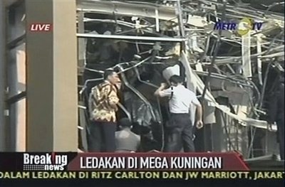 Officials: 9 dead, 50 wounded in Indonesian blasts