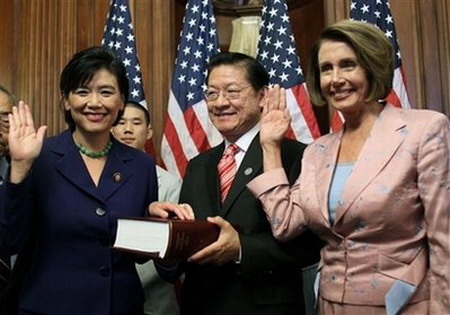 1st Chinese-American congresswoman sworn in