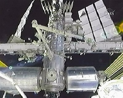 Spacewalk day: Astronauts install new porch on lab