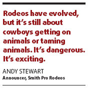 Rodeos seem to have recession roped, tied