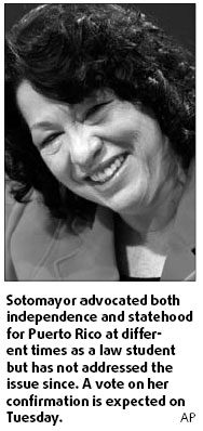 Sotomayor has roots in little-known Puerto Rico